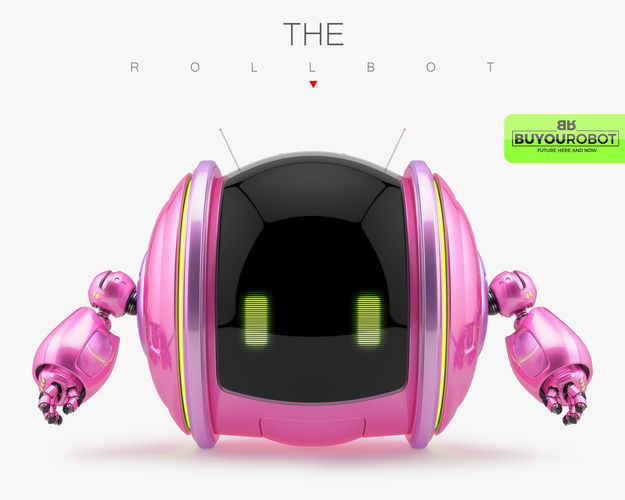 ROLL BOT v3 3D model