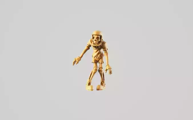 skeleton 3 gold star wars figure