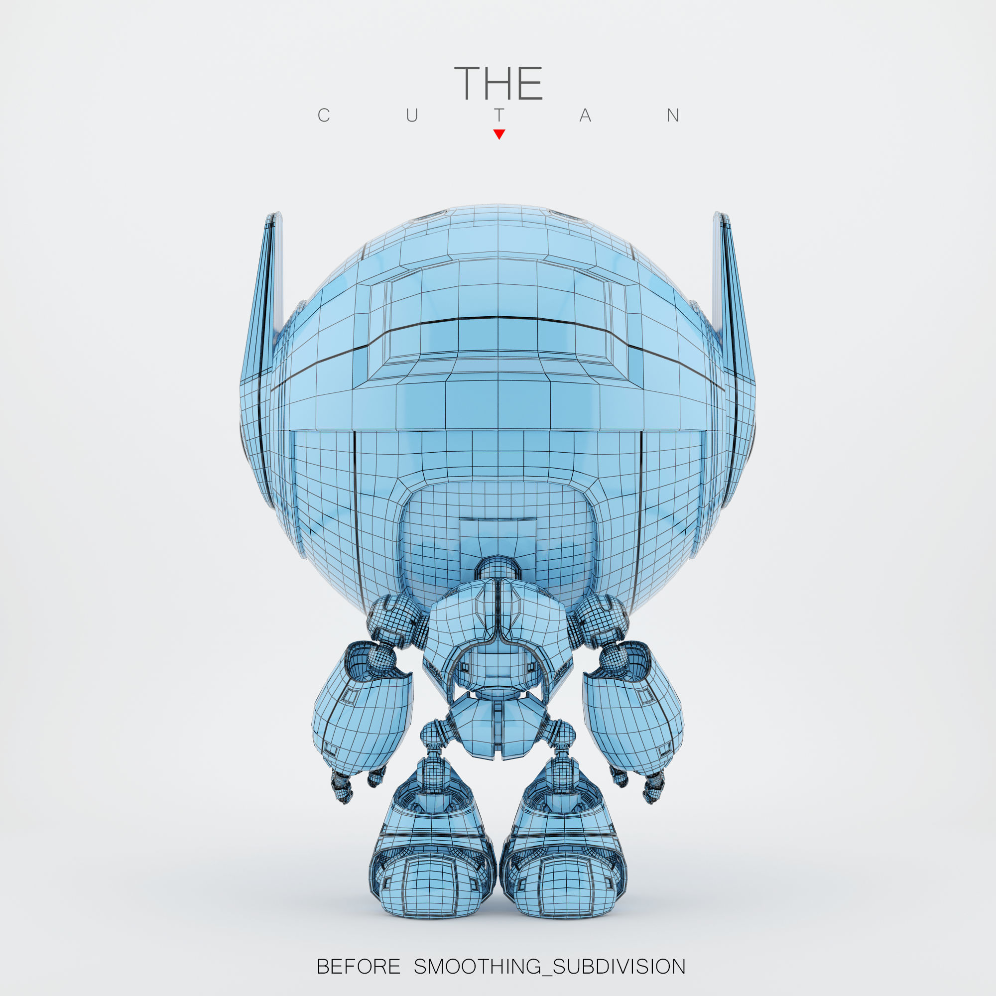 CUTAN robot 3D model_7