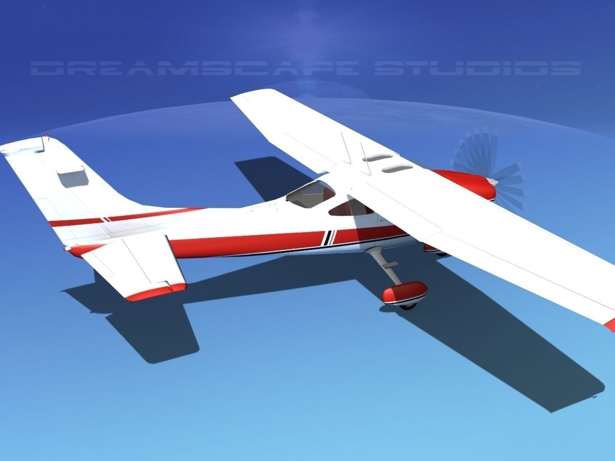 Cessna 182 Skylane V01 3D model_7