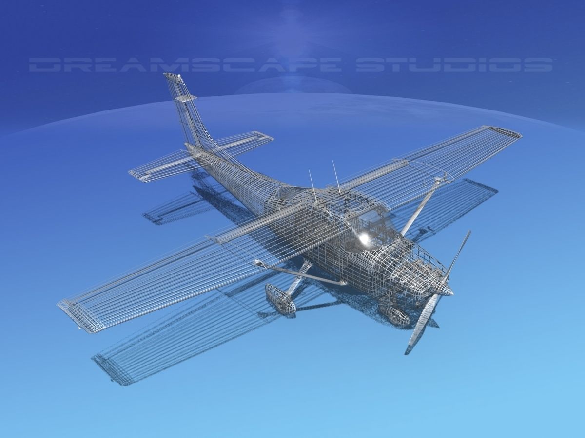 Cessna 182 Skylane V01 3D model_19