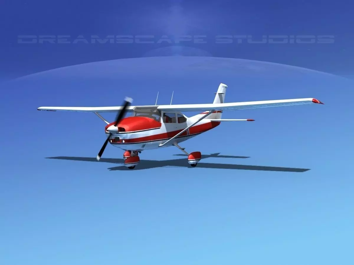 Cessna 182 Skylane V01 3D model_0