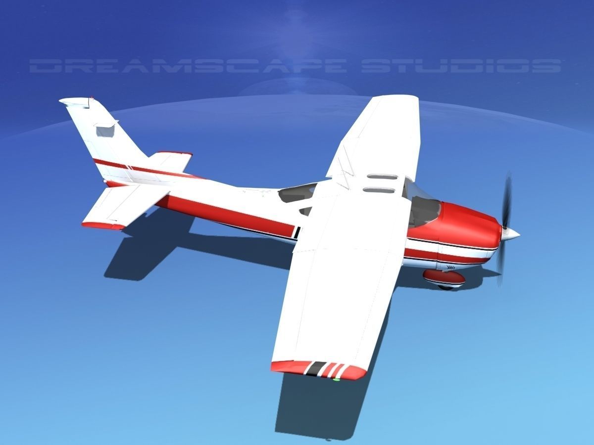 Cessna 182 Skylane V01 3D model_8