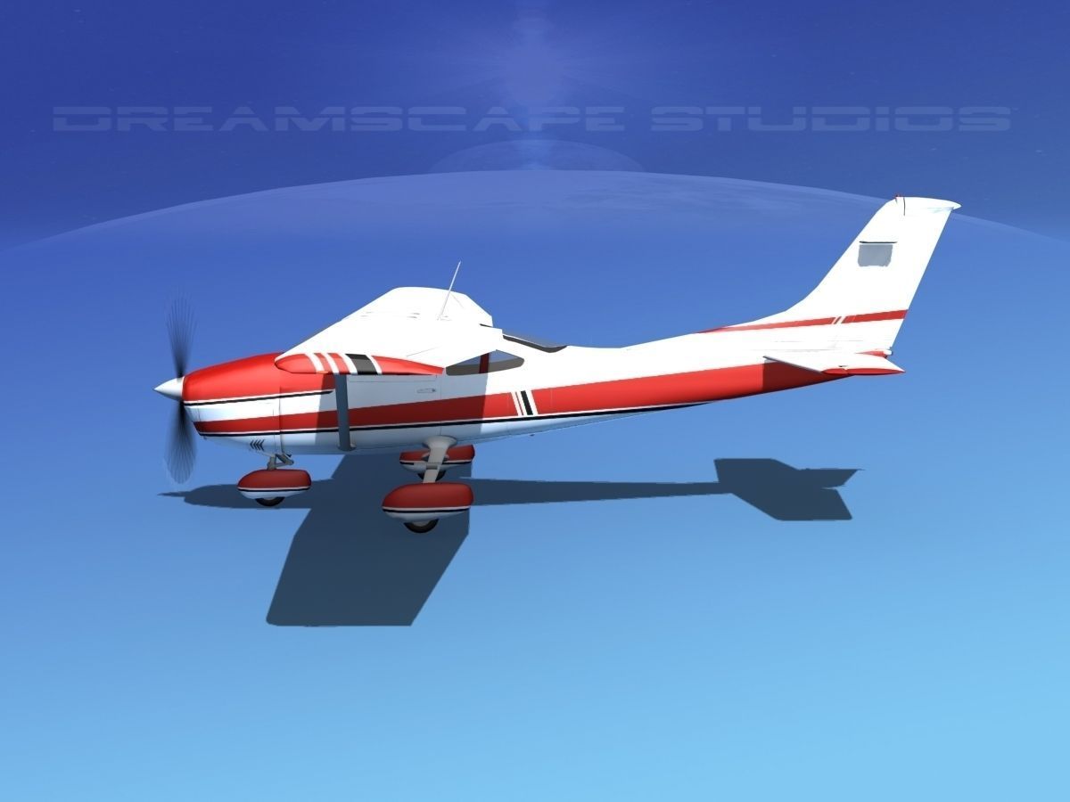 Cessna 182 Skylane V01 3D model_3