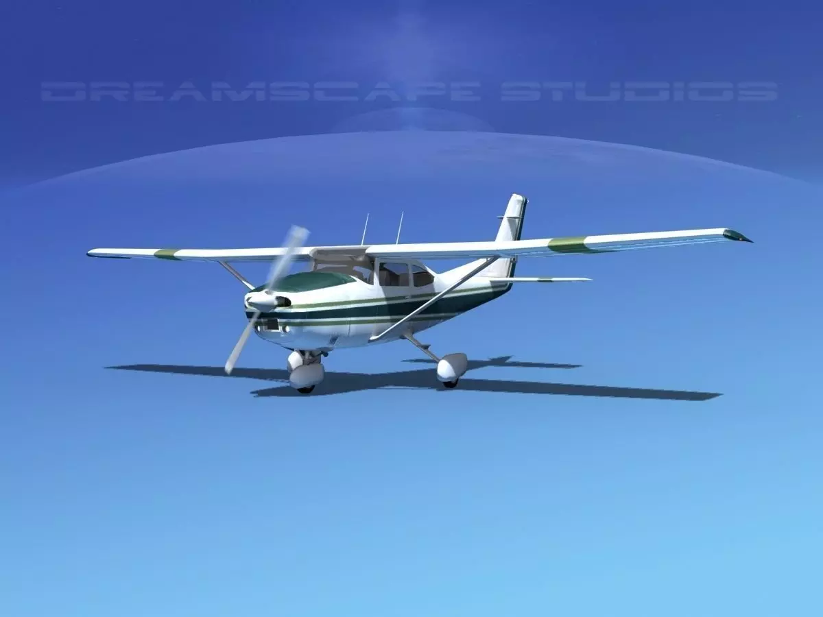 Cessna 182 Skylane V03 3D model