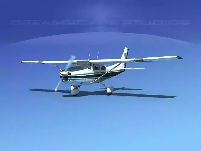 Cessna 182 Skylane V03 3D model