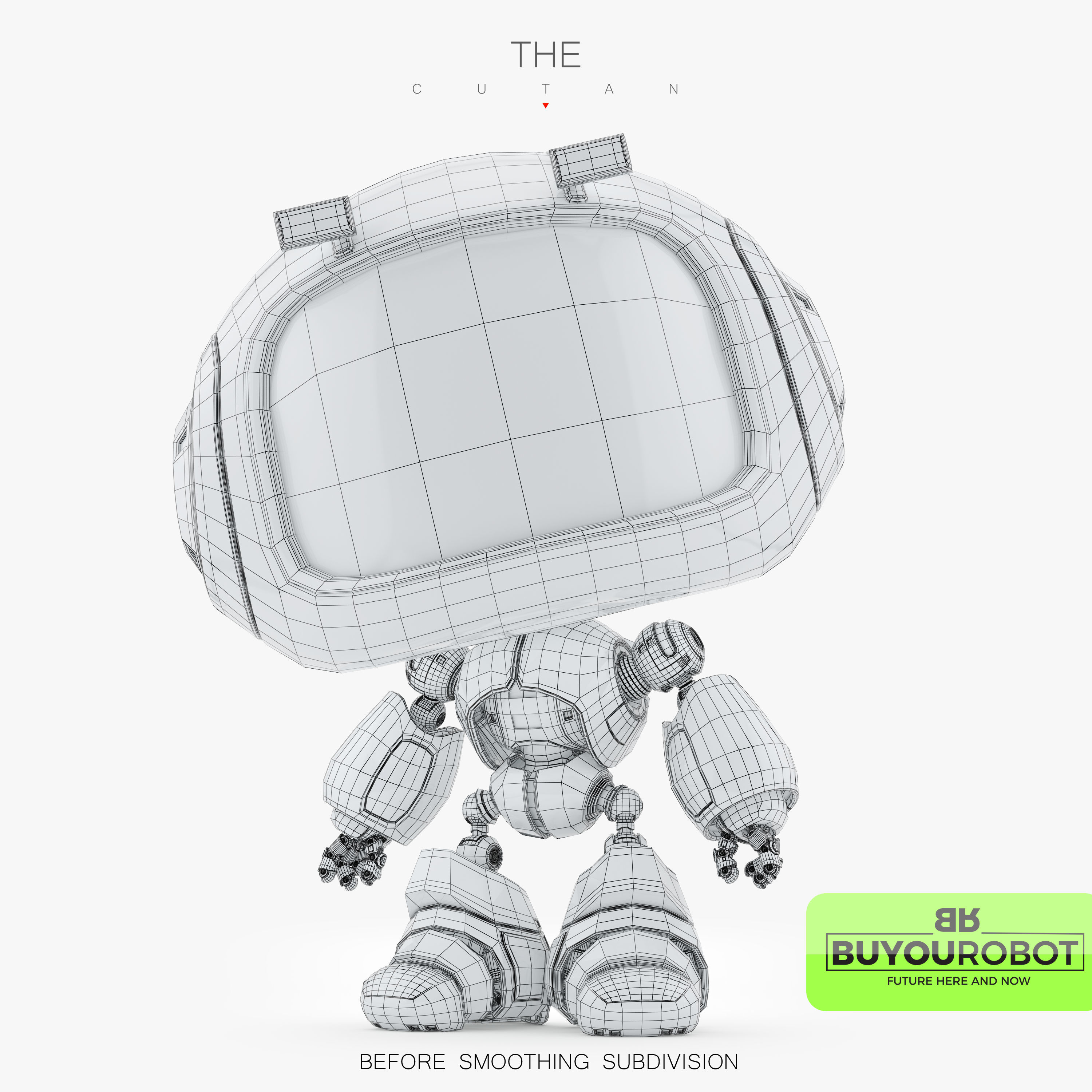 CUTAN V robot 3D model_4