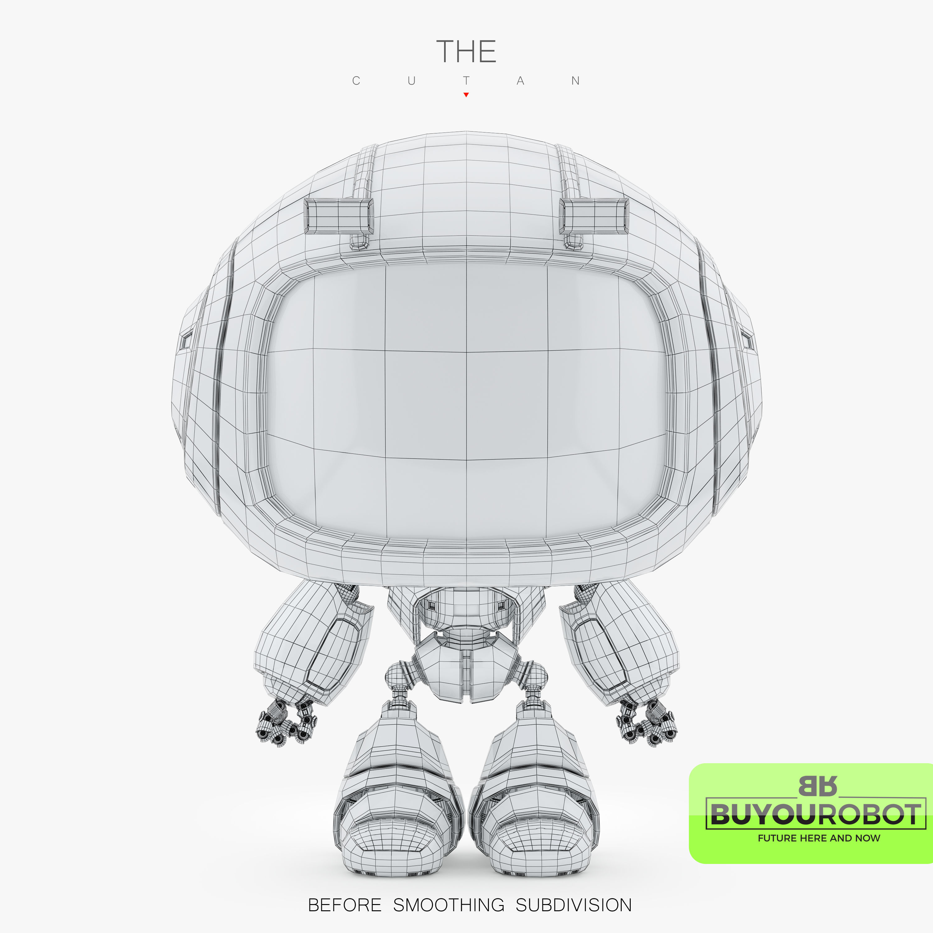CUTAN V robot 3D model_2