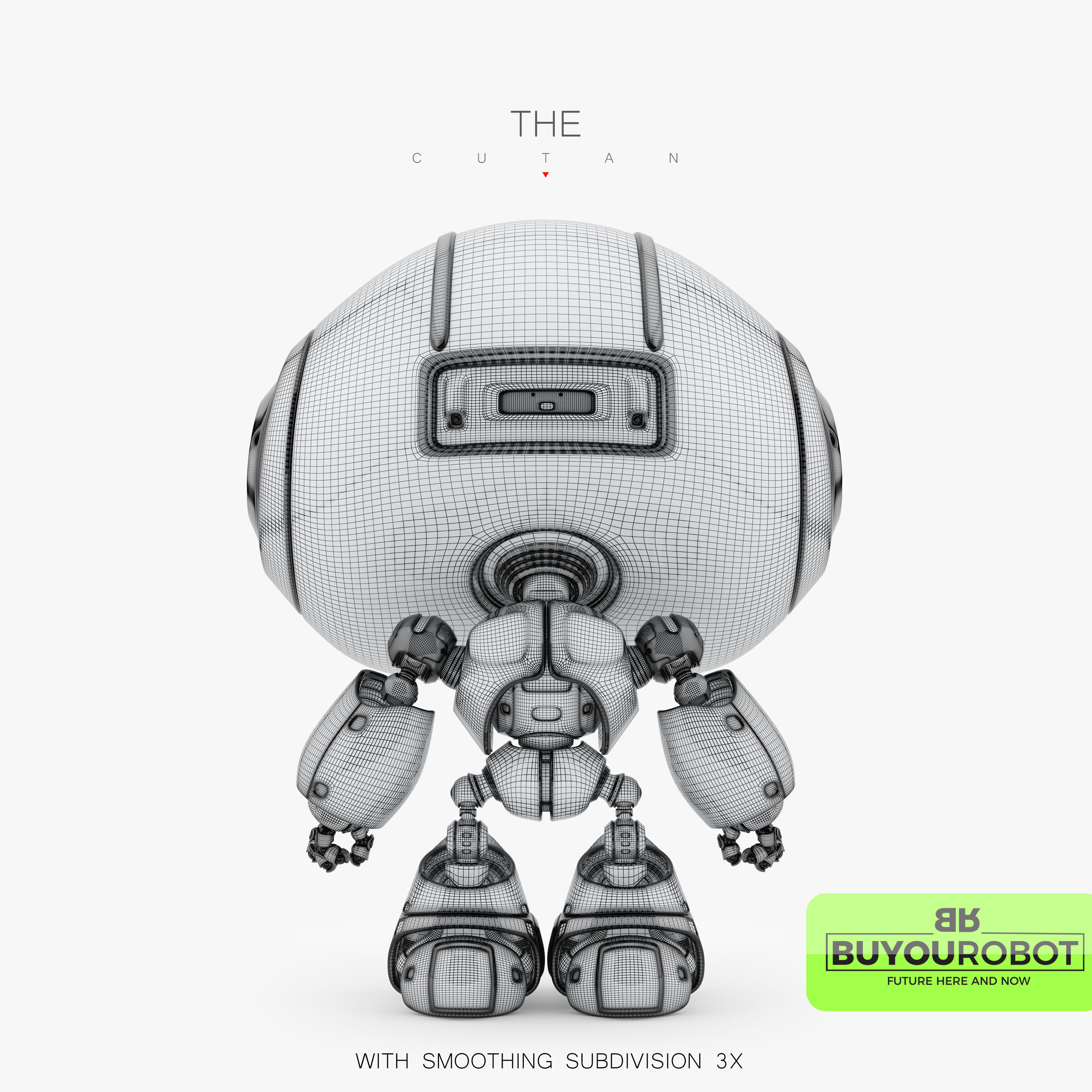 CUTAN V robot 3D model_7