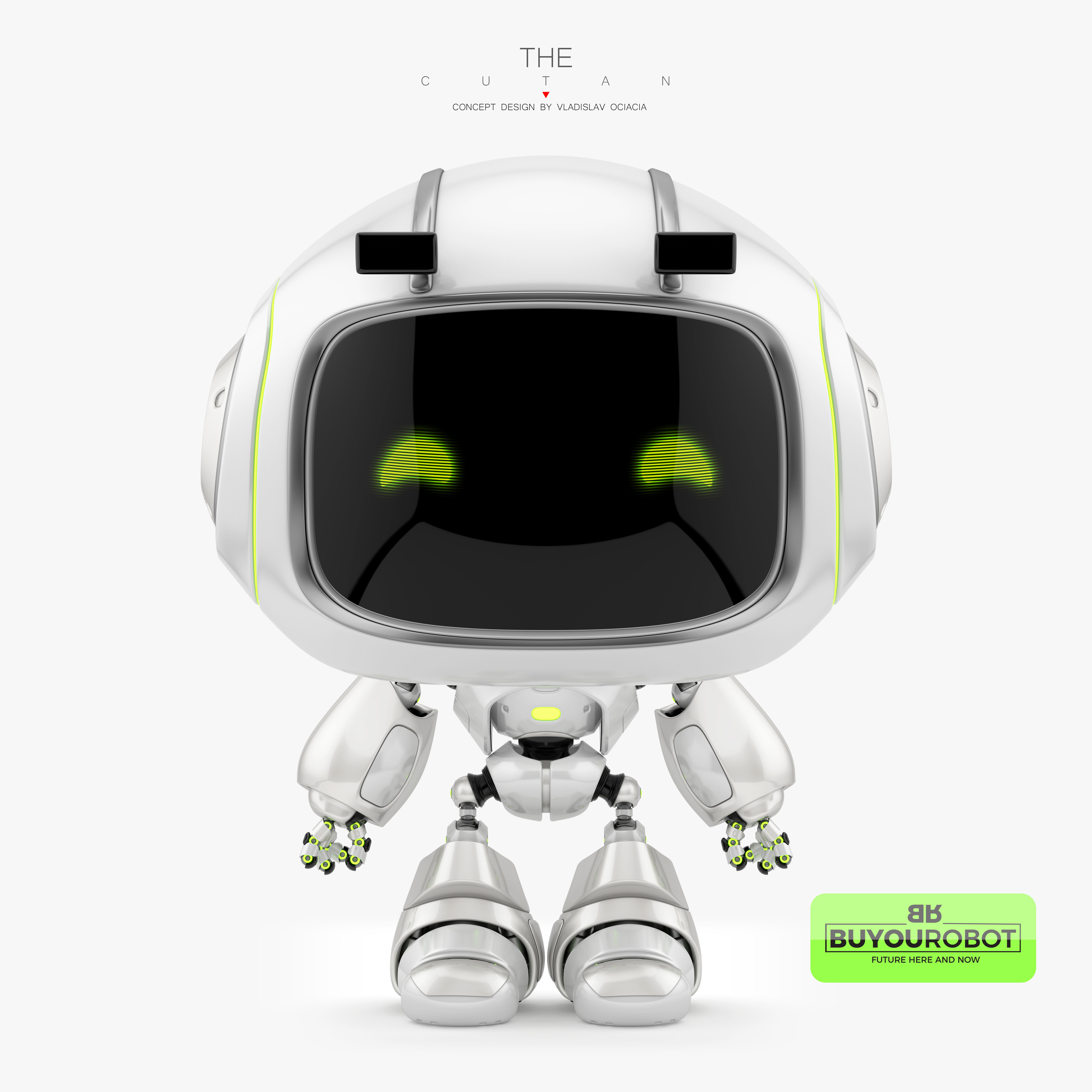 CUTAN V robot 3D model_1