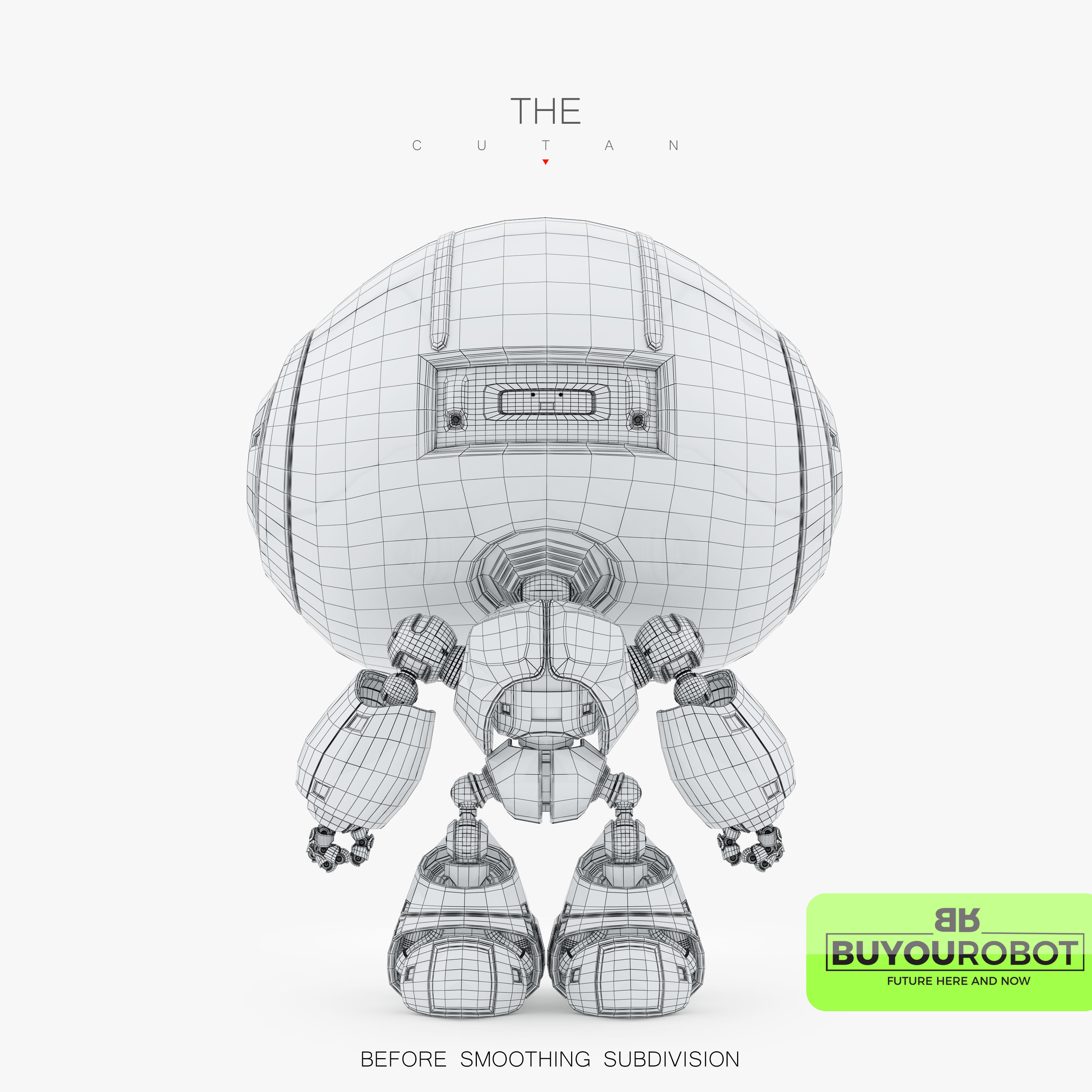 CUTAN V robot 3D model_6