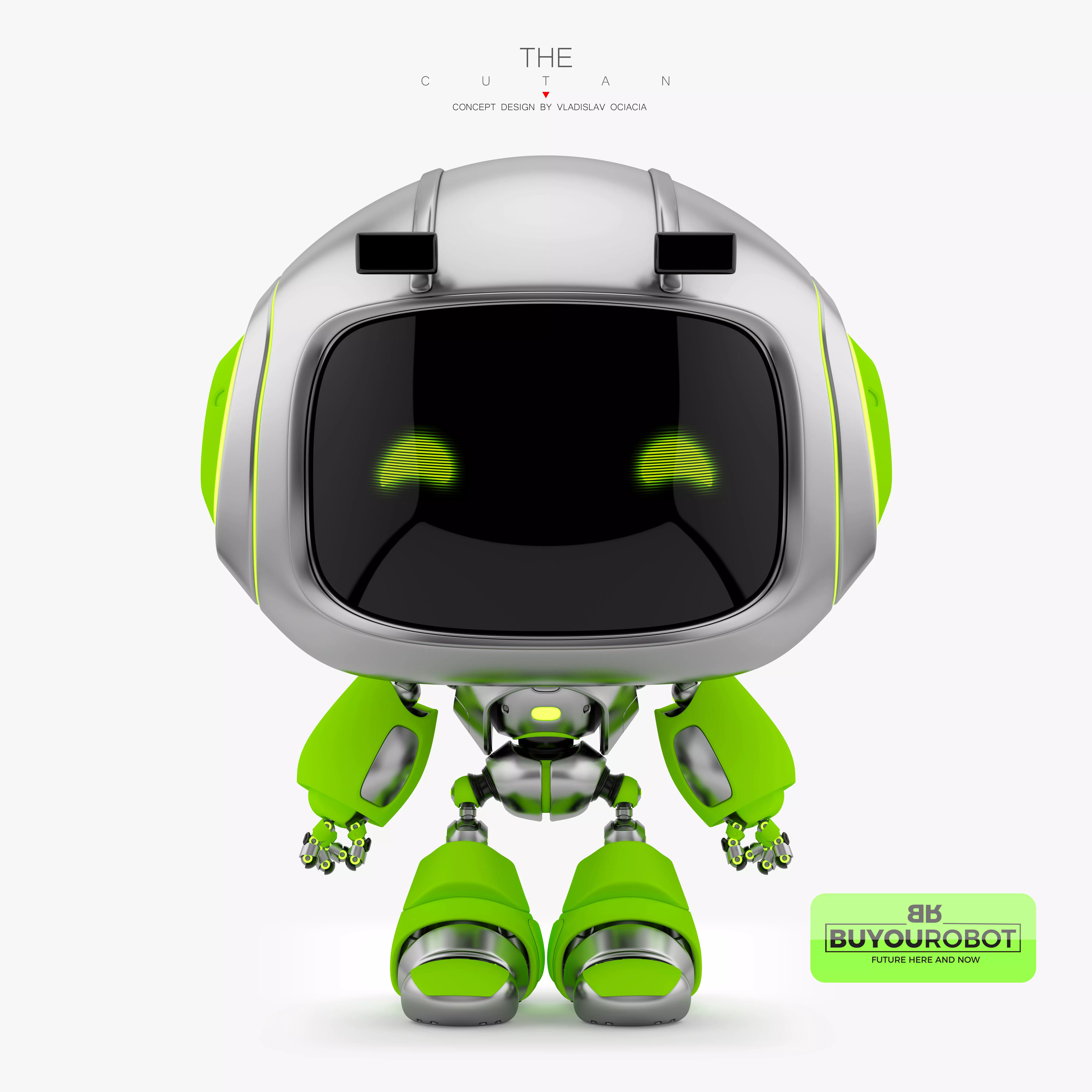 CUTAN V robot 3D model_0