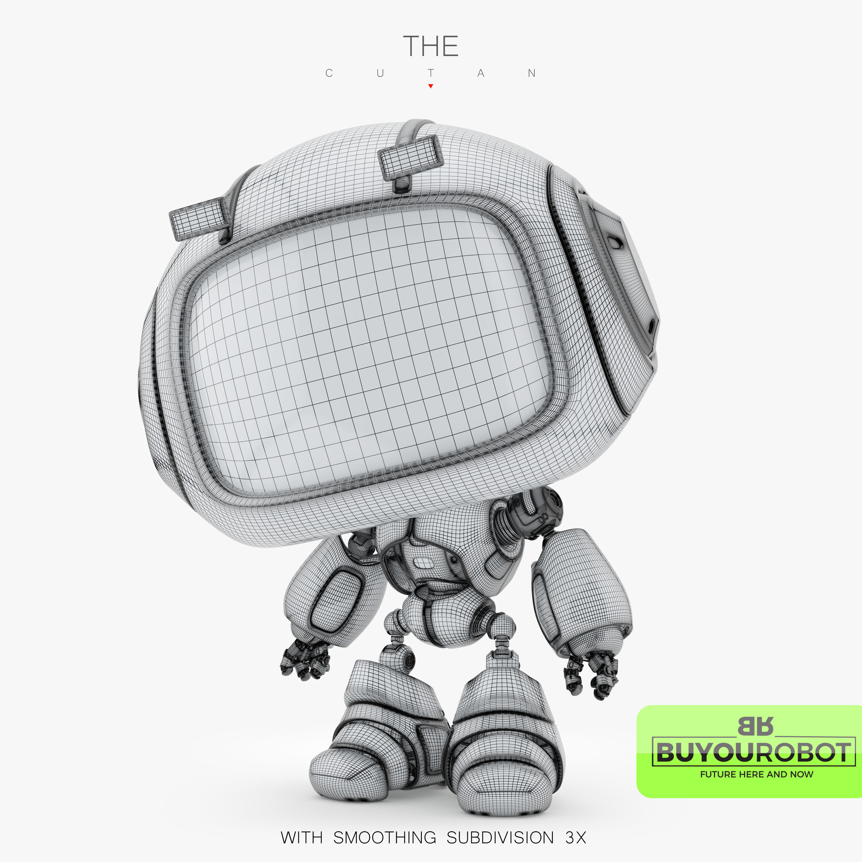 CUTAN V robot 3D model_5