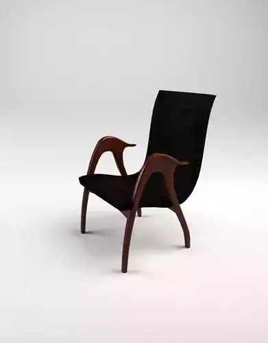 Sculptural Armchair by Malatesta and Mason