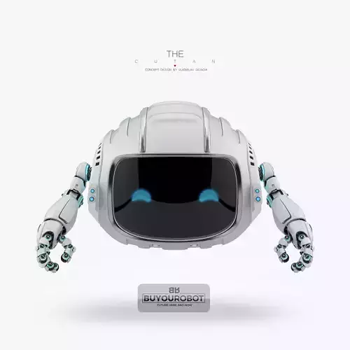 CUTAN X robot with eyes