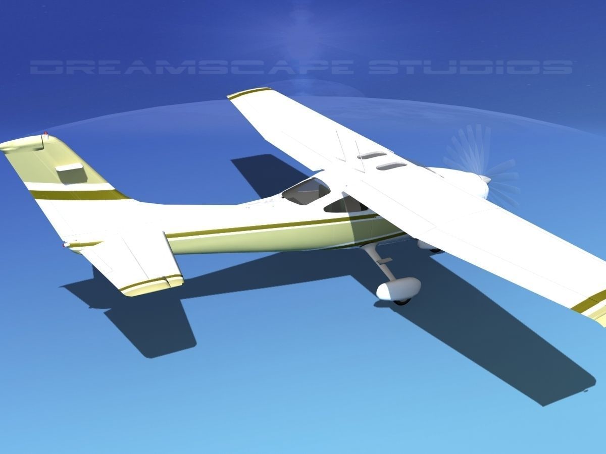 Cessna 182 Skylane V08 3D model_8