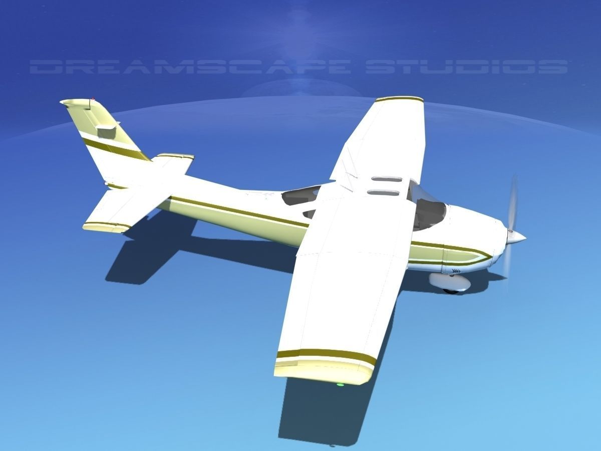 Cessna 182 Skylane V08 3D model_9
