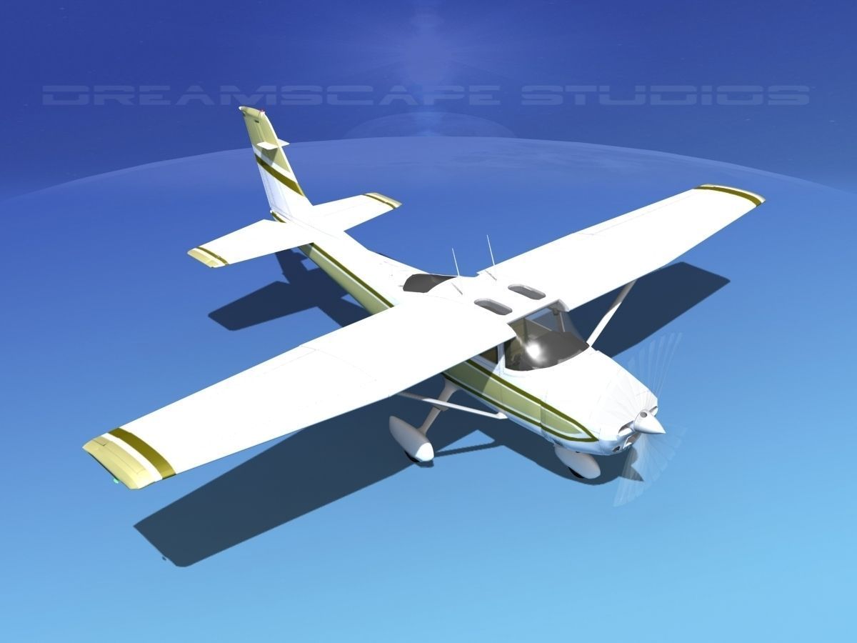Cessna 182 Skylane V08 3D model_10