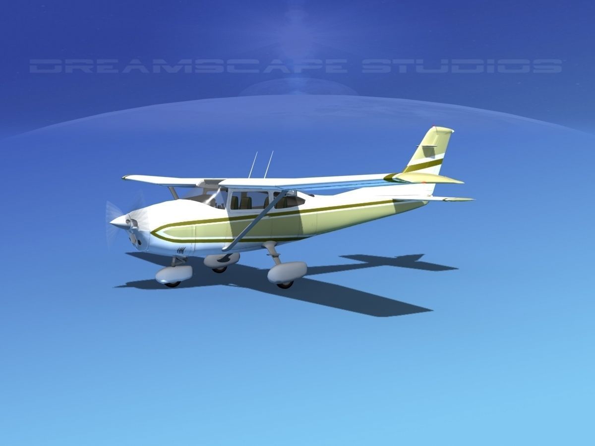 Cessna 182 Skylane V08 3D model_3