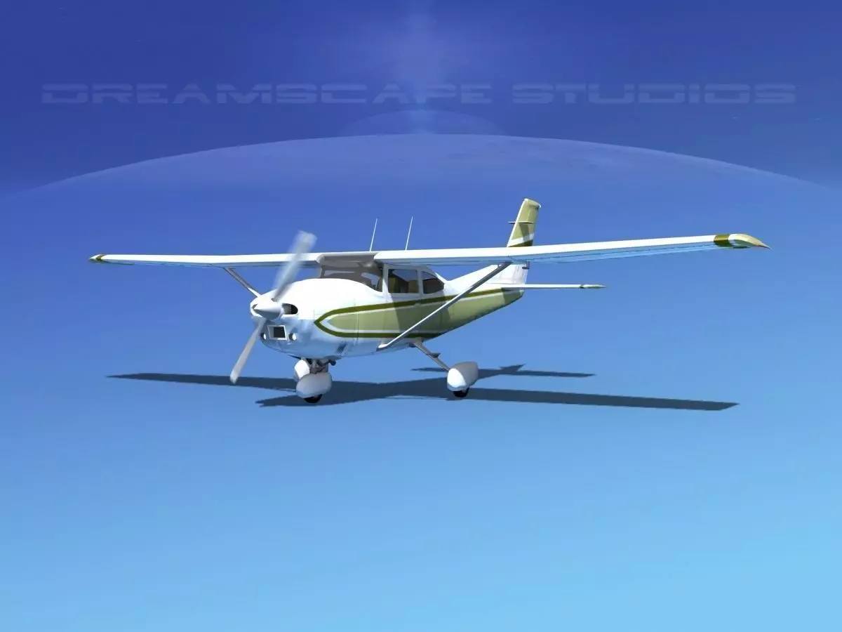 Cessna 182 Skylane V08 3D model_0