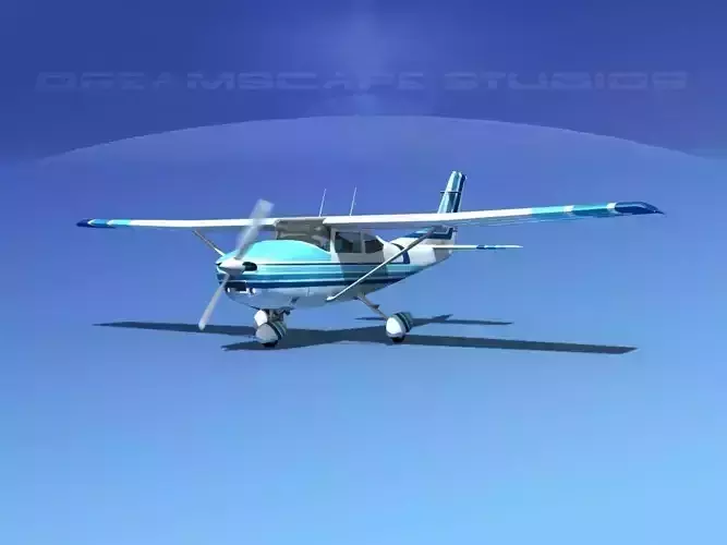 Cessna 182 Skylane V10 3D model