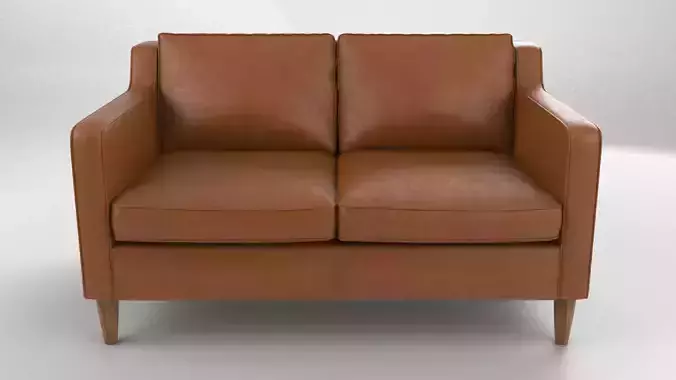 Hamilton sofa 2 seats 3D model