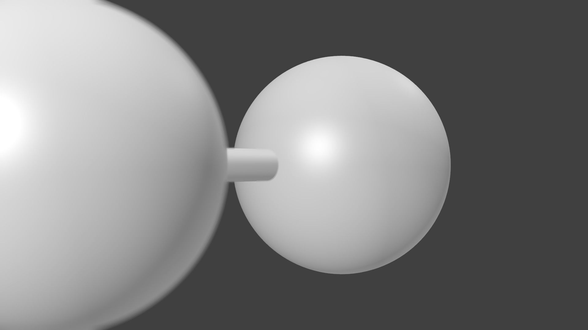Dihydrogen Molecule - Model 3D model_3
