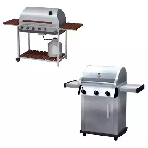 Gas Grills 3D model
