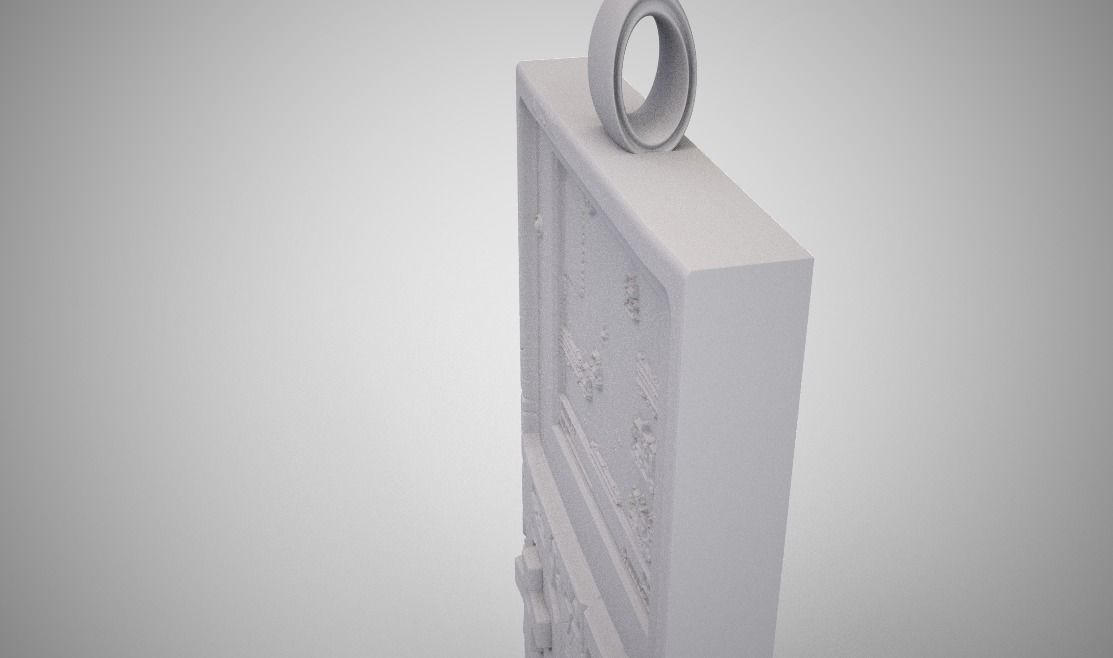 Gameboy Necklace 3D print model_7