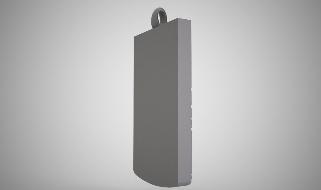 Gameboy Necklace 3D print model_6