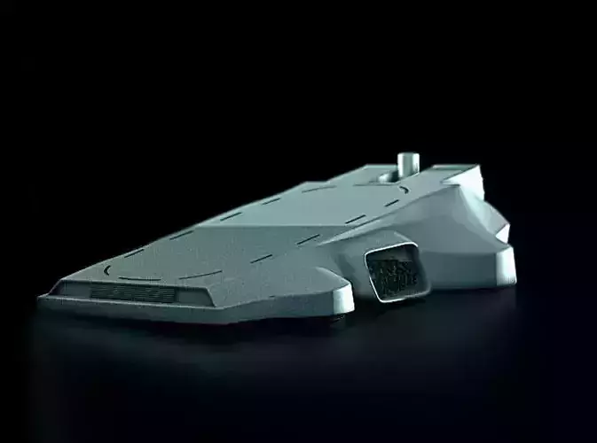 Micro Delorean Pedestal for micromags 3D print model