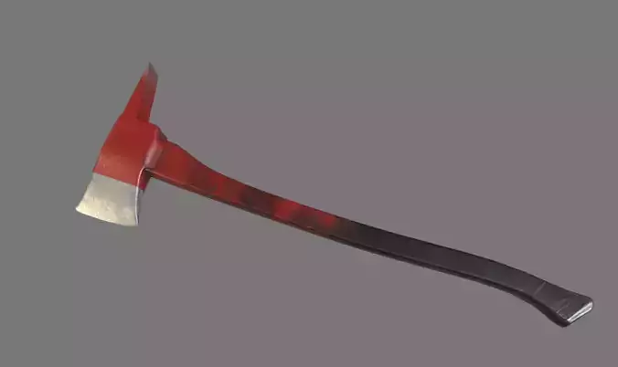 Axe model gun with handle