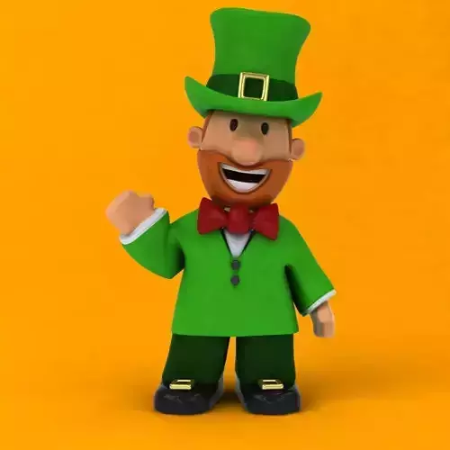 Fun leprechaun 3D model