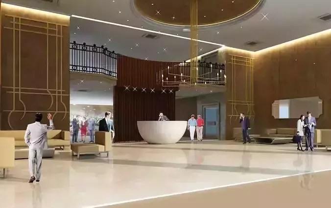 hotel lobby entrance