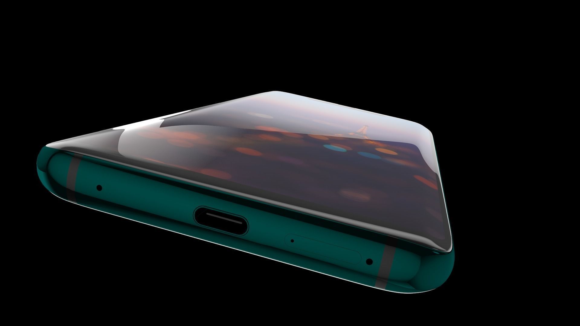 HUAWEI Mate 20 Pro 3D model_8
