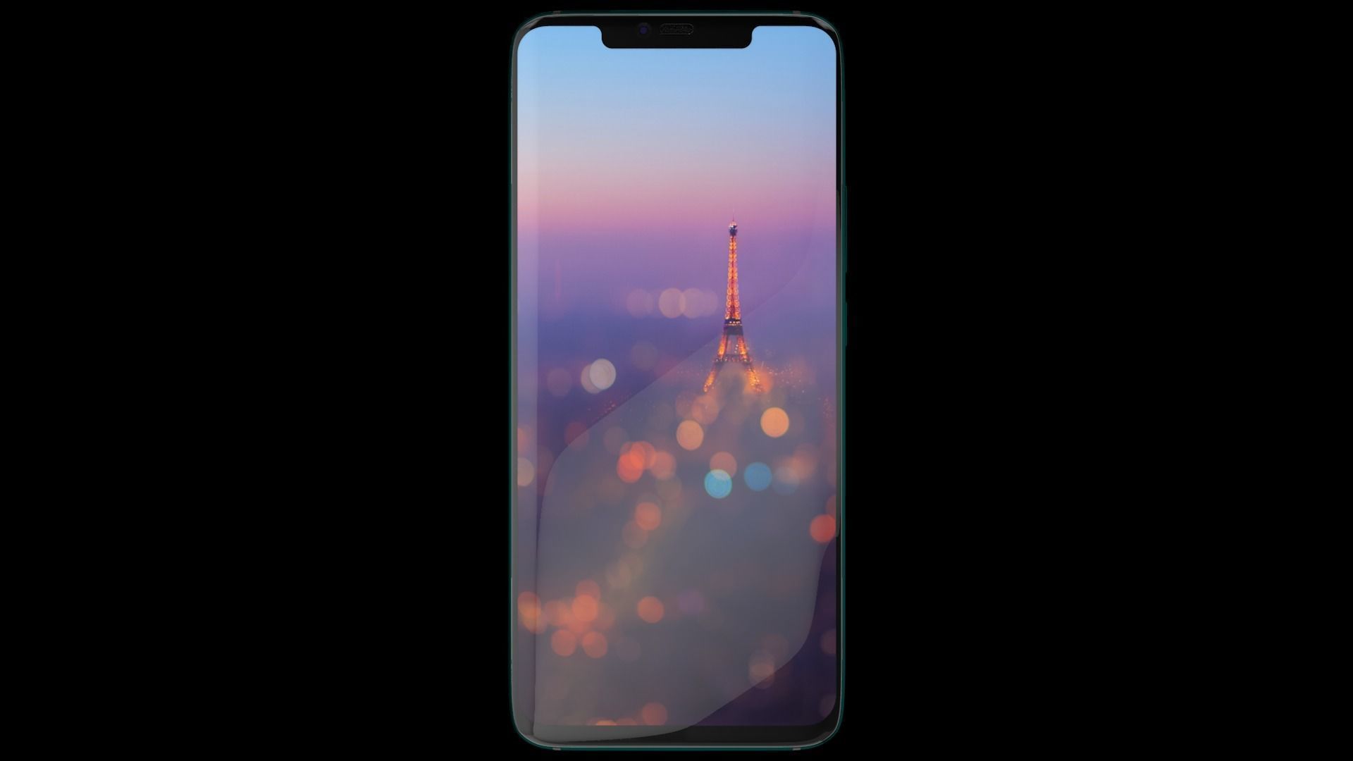 HUAWEI Mate 20 Pro 3D model_4