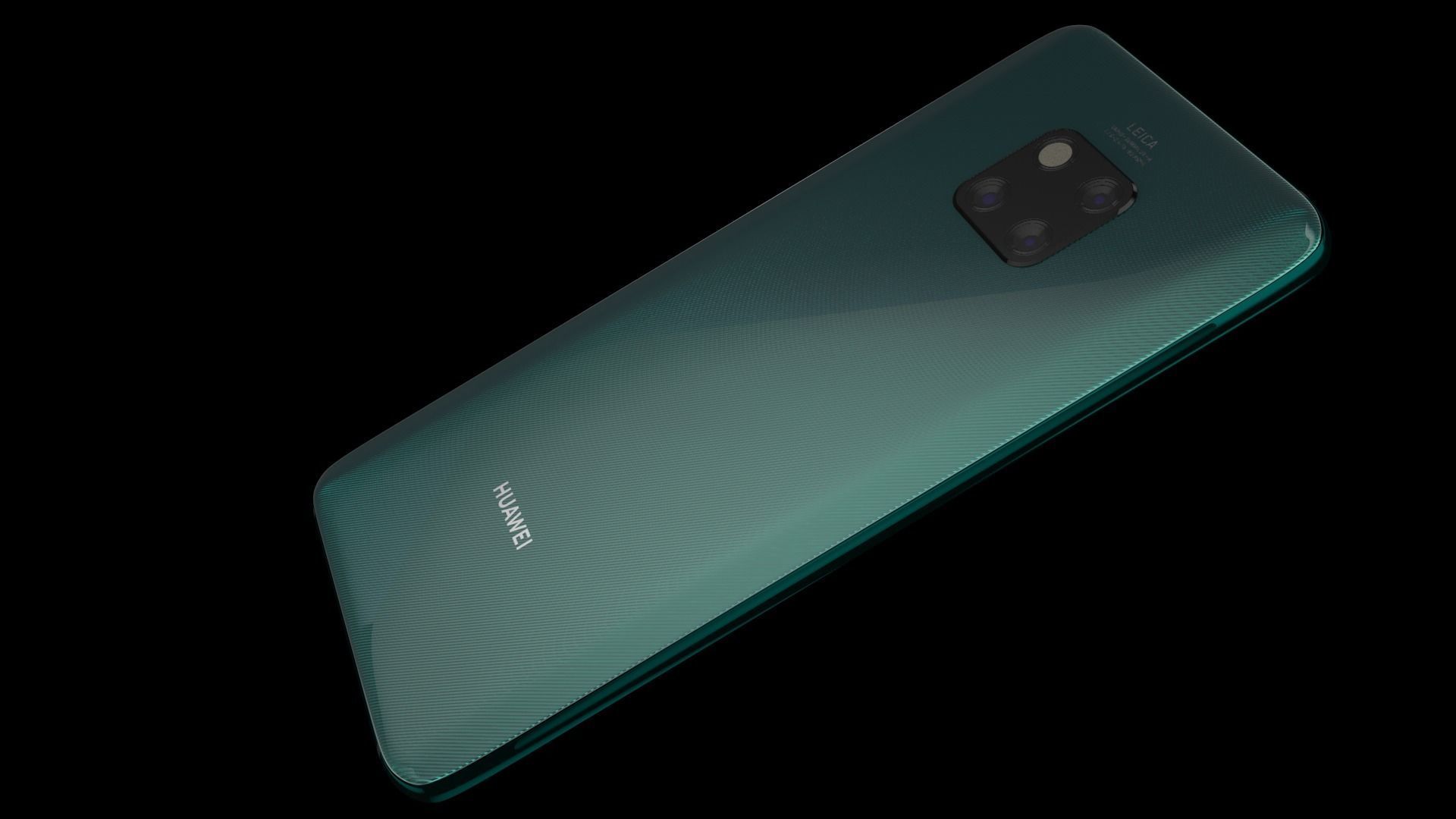 HUAWEI Mate 20 Pro 3D model_7