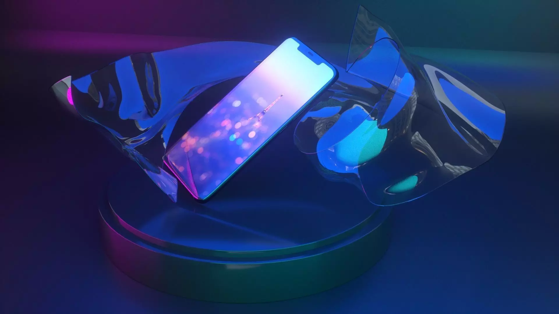 HUAWEI Mate 20 Pro 3D model_0