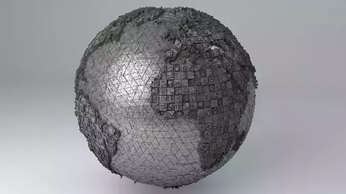 Sci-Fi Shapes - The Earth 3D model