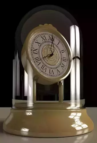 Gold Mantle Clock