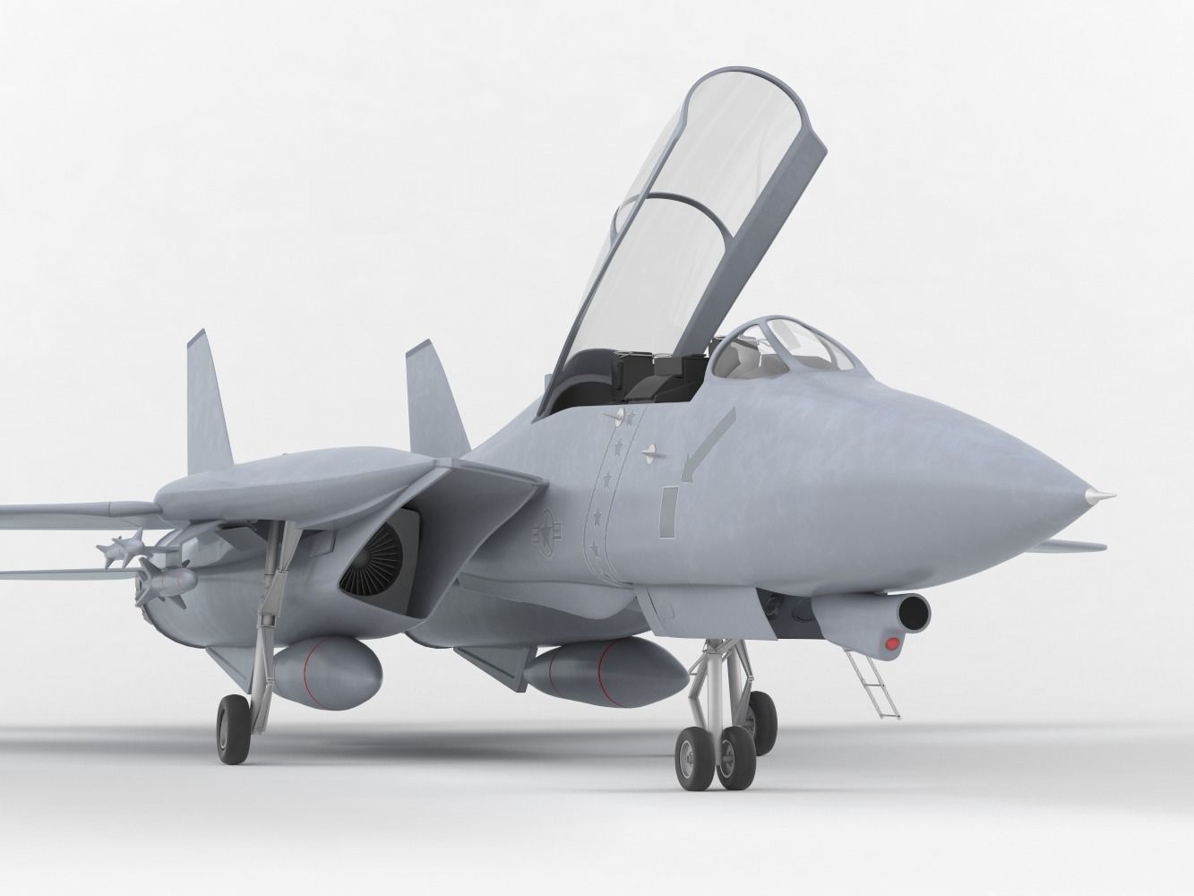 F-14 Tomcat 3D model_1