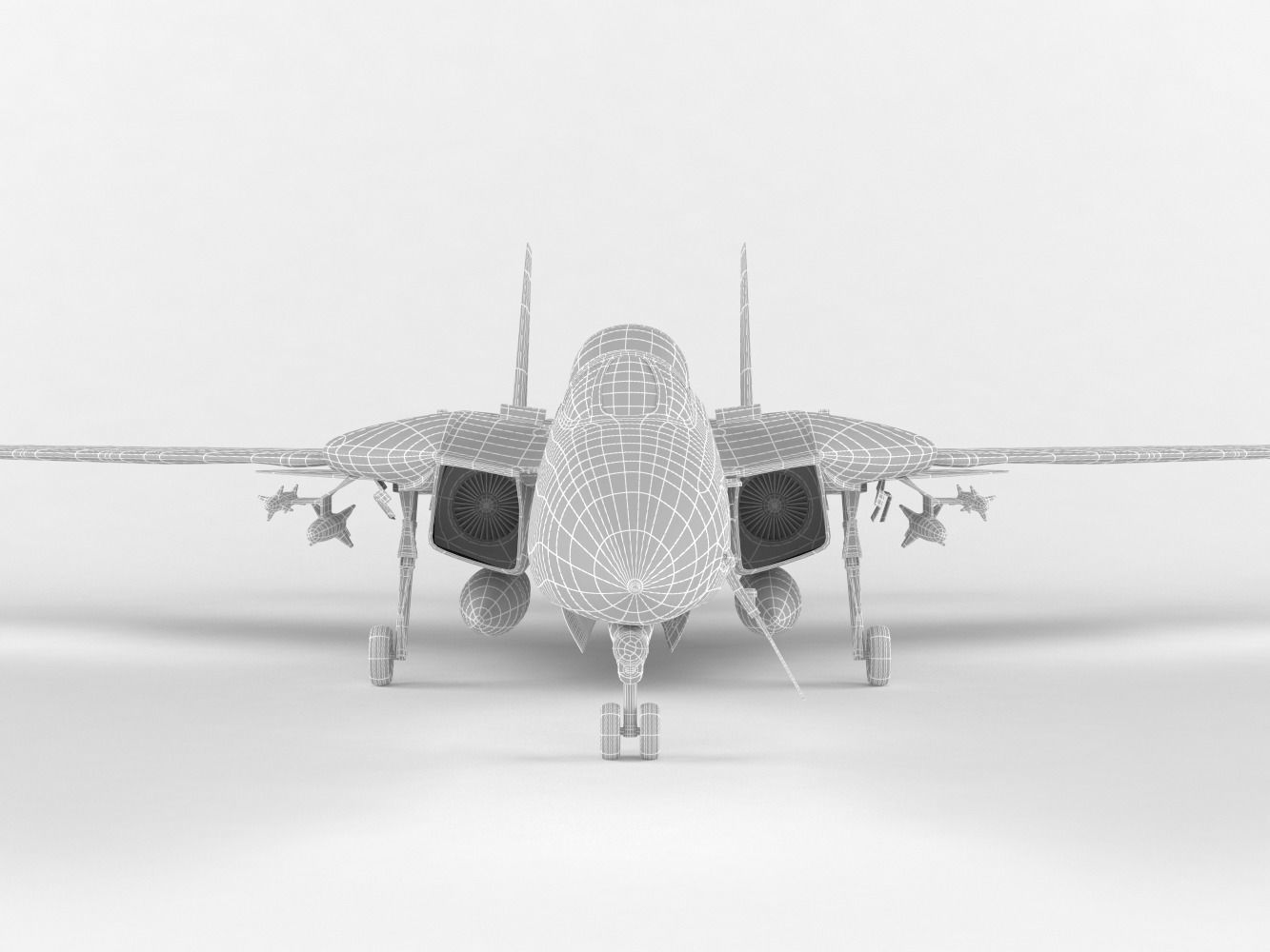 F-14 Tomcat 3D model_10