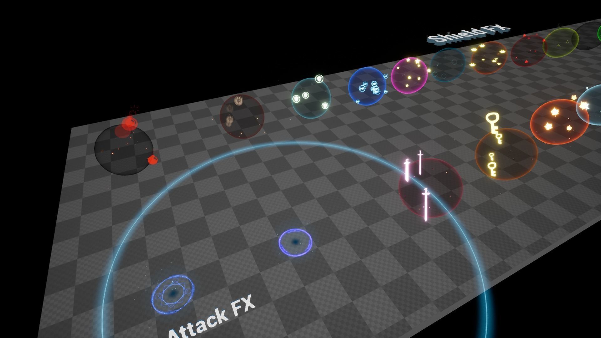 Shield FX - Unreal Engine 4 Low-poly 3D model_1