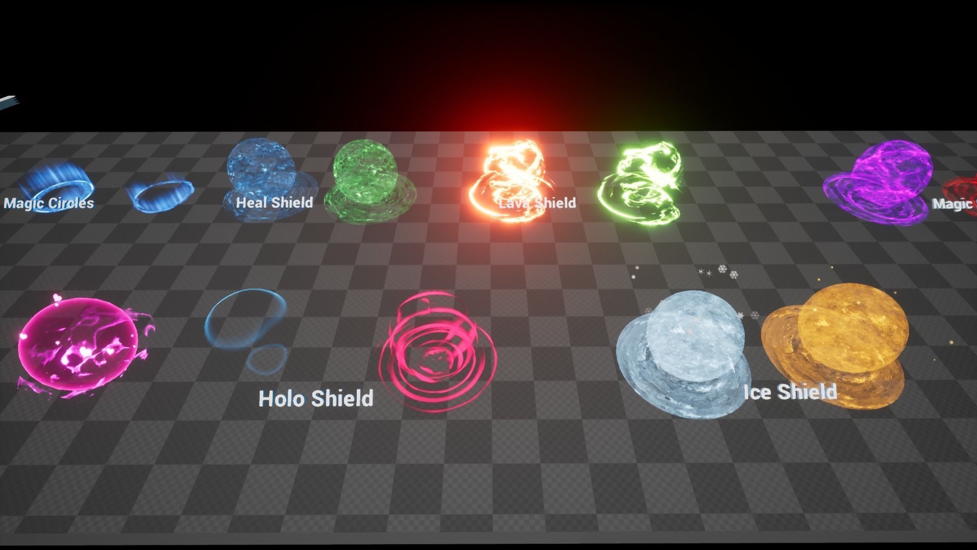 Shield FX - Unreal Engine 4 Low-poly 3D model_6