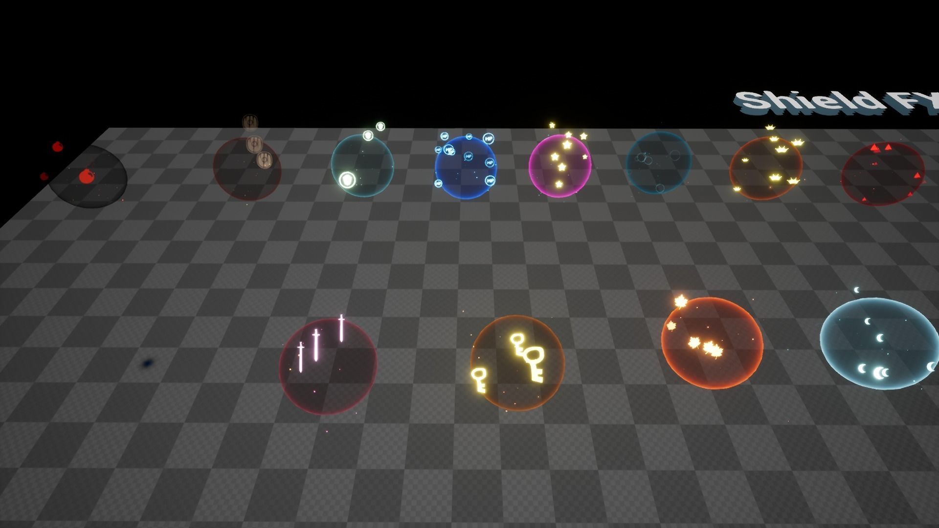 Shield FX - Unreal Engine 4 Low-poly 3D model_2