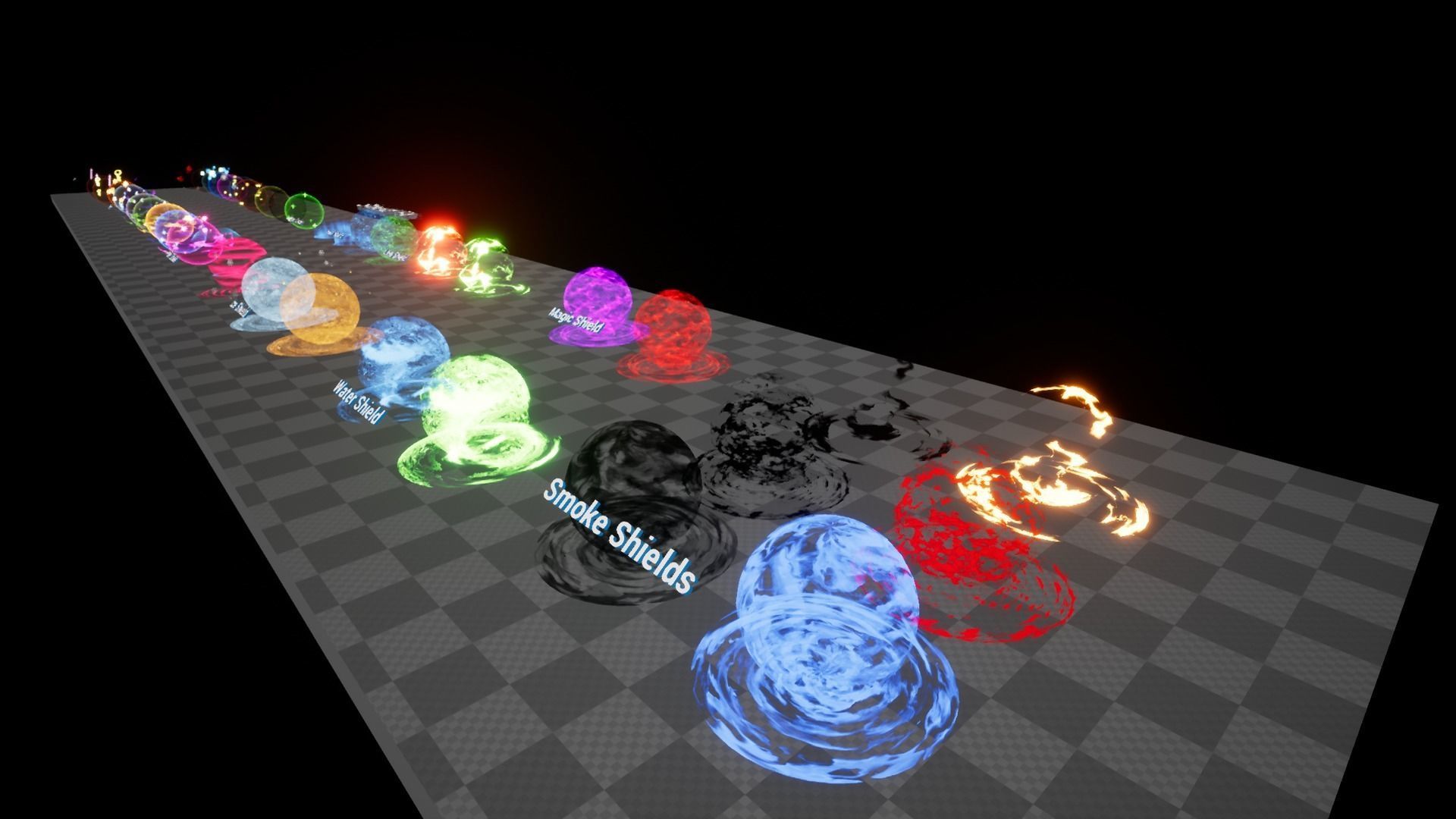 Shield FX - Unreal Engine 4 Low-poly 3D model_8