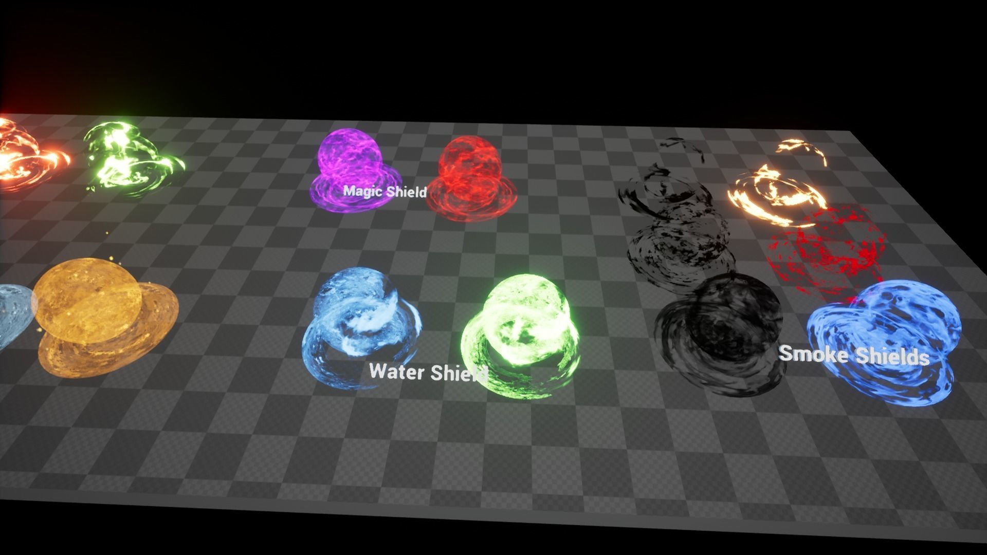 Shield FX - Unreal Engine 4 Low-poly 3D model_7