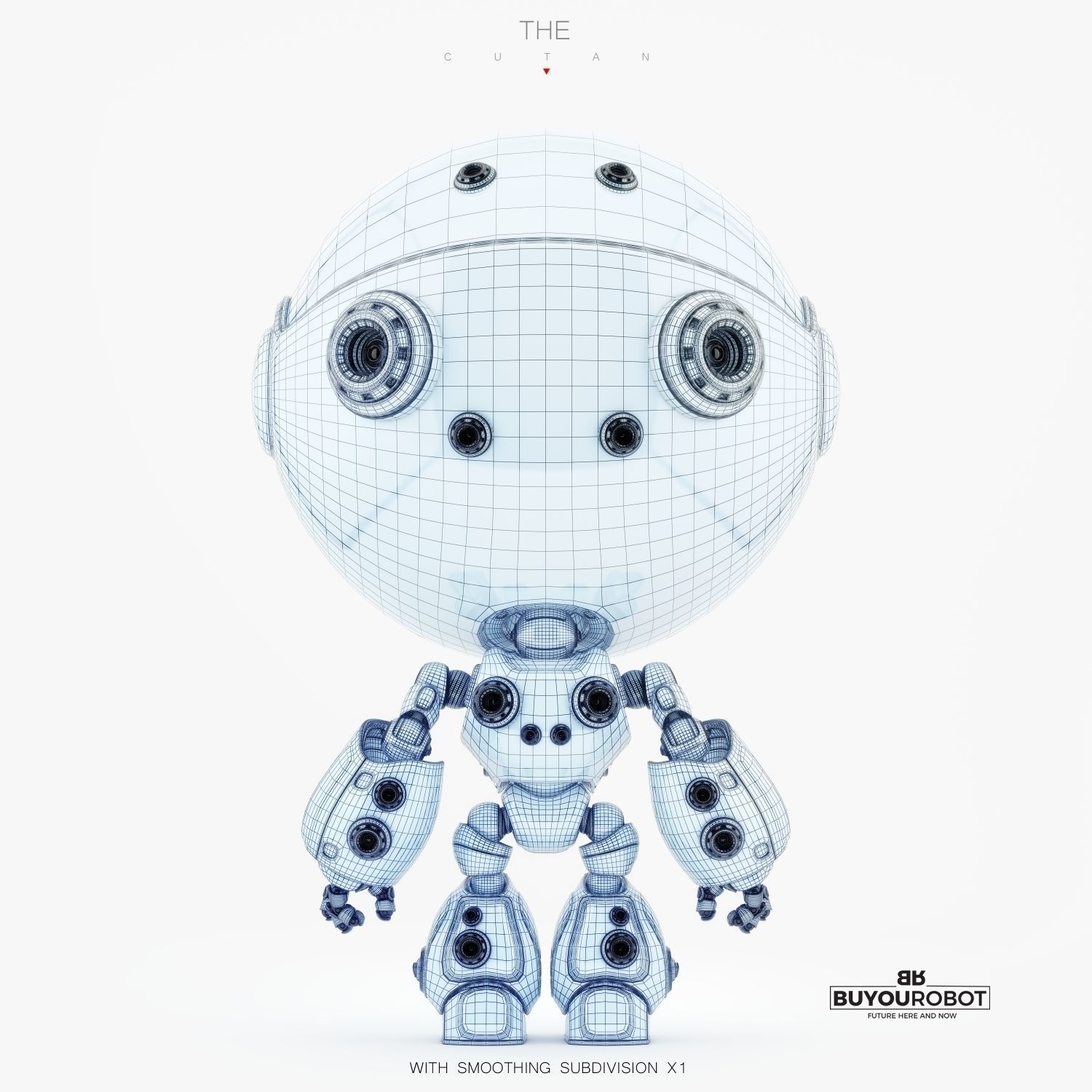 CUTAN XIX robot 3D model 3D model_6