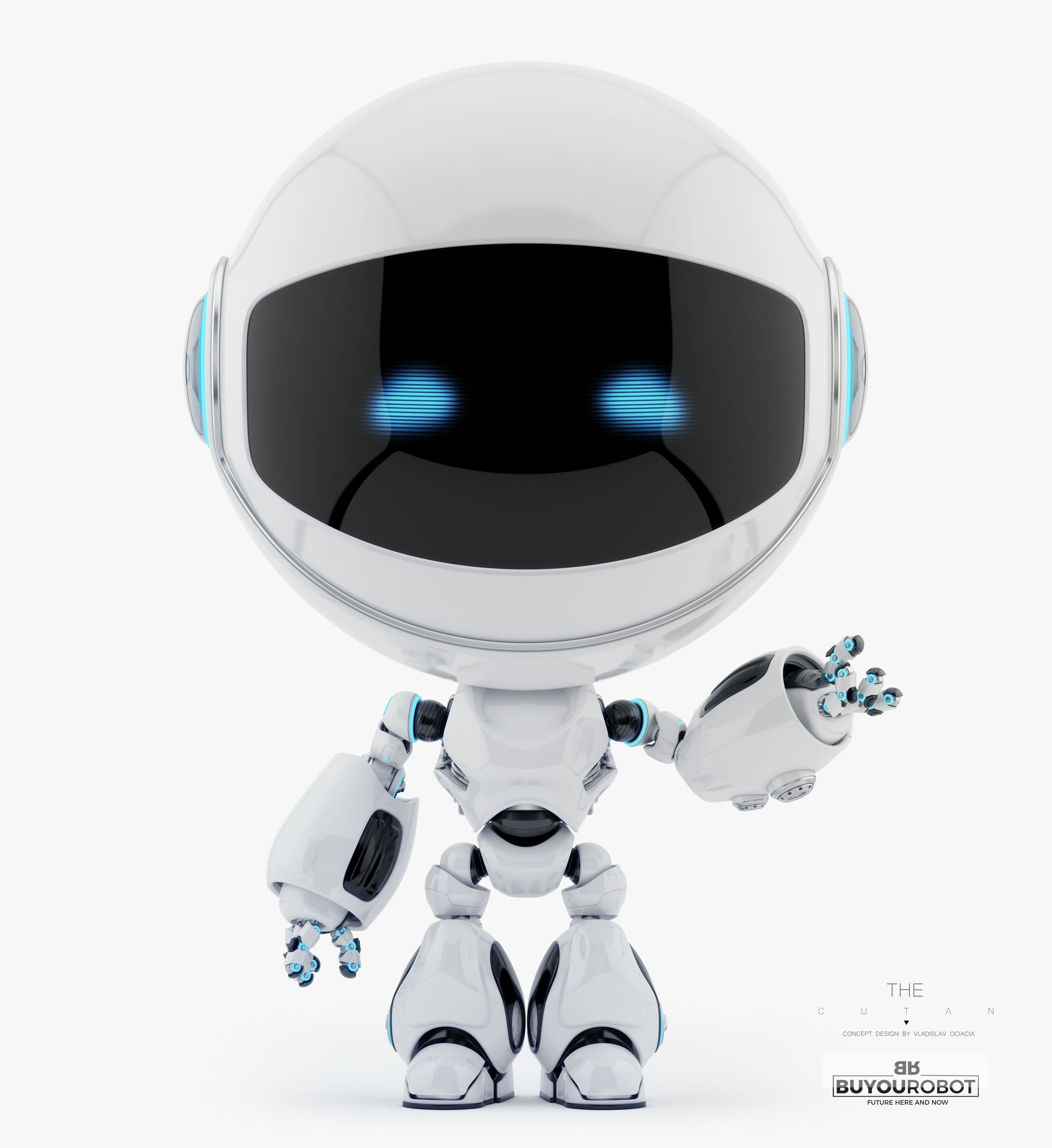 CUTAN XIX robot 3D model 3D model_2