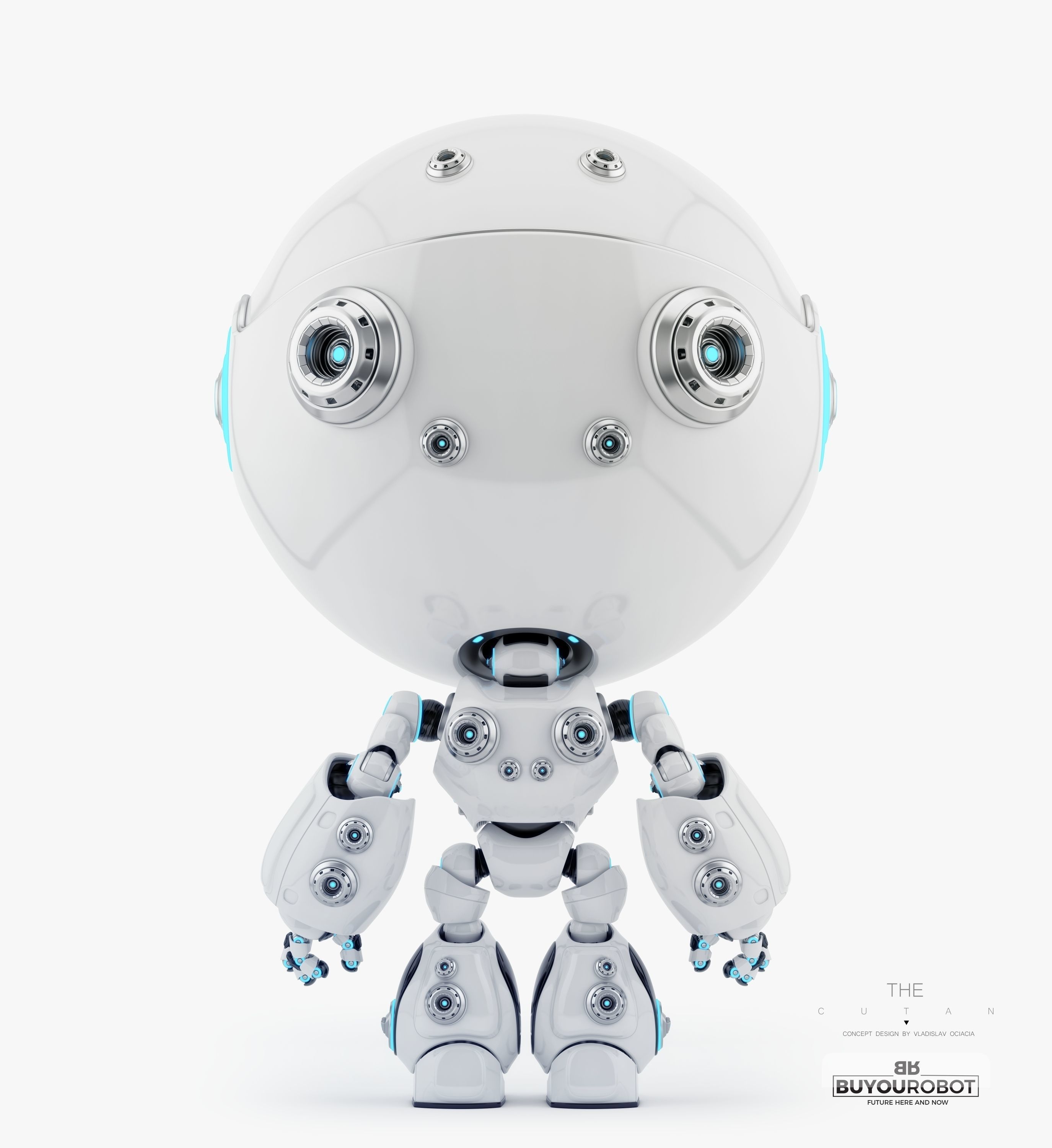 CUTAN XIX robot 3D model 3D model_3